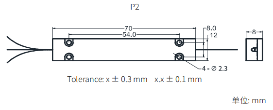 (2+1)x1保偏多模泵浦&信号合束器
