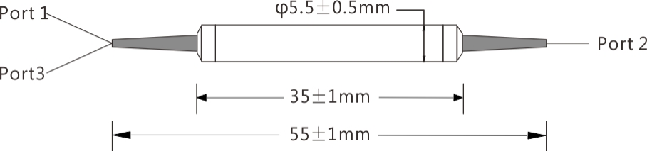 1060~2050nm三端口保偏光纤环形器